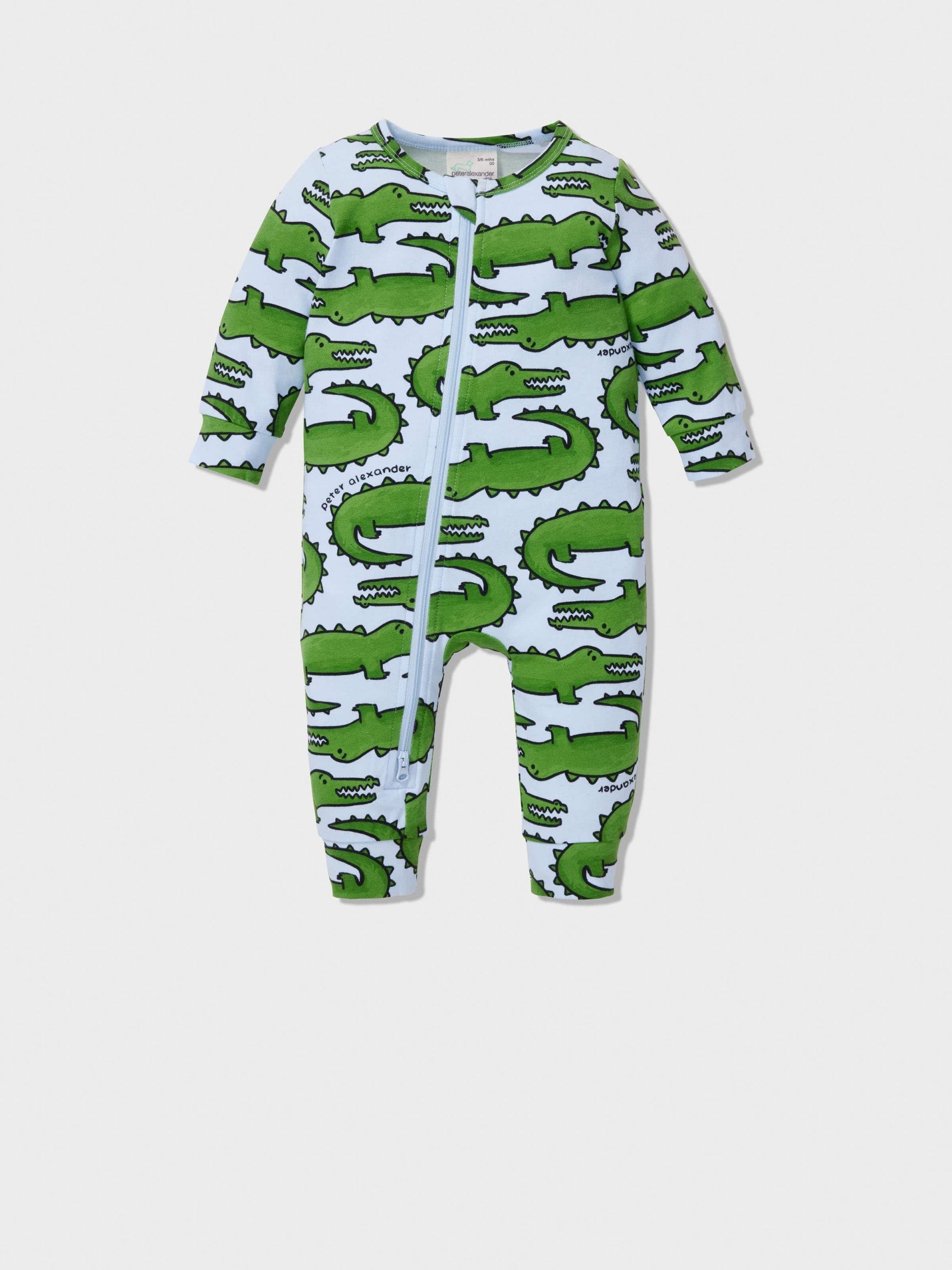 Baby Alligator Onesie multi image 0