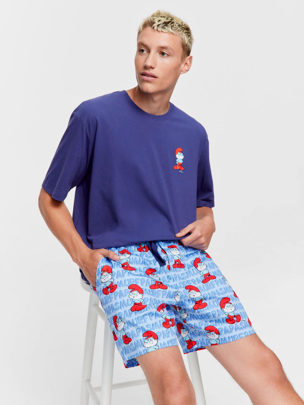 Papa Smurf Mid Short multi image 0