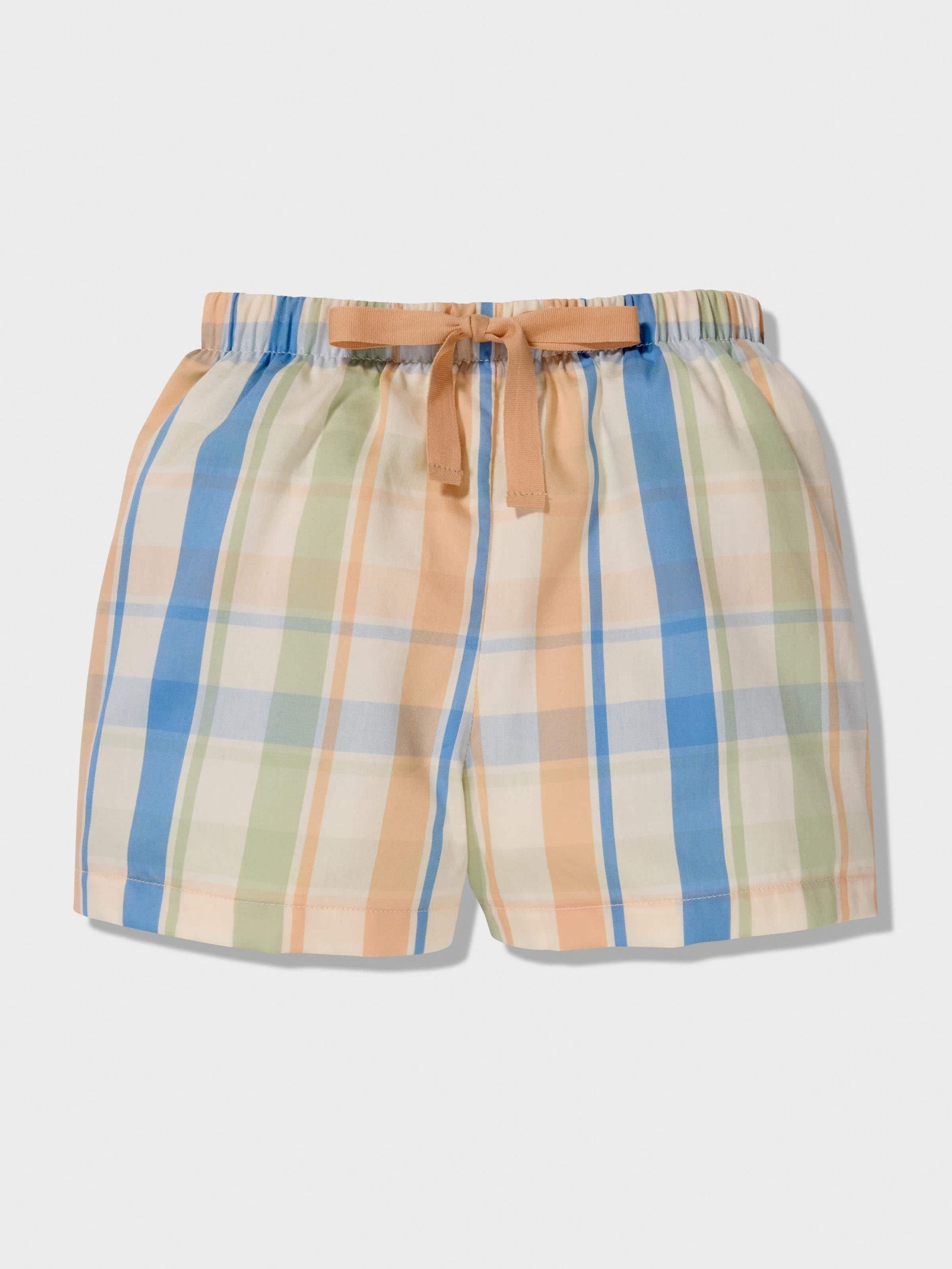 Boys Check Short Pj Set multi image 1