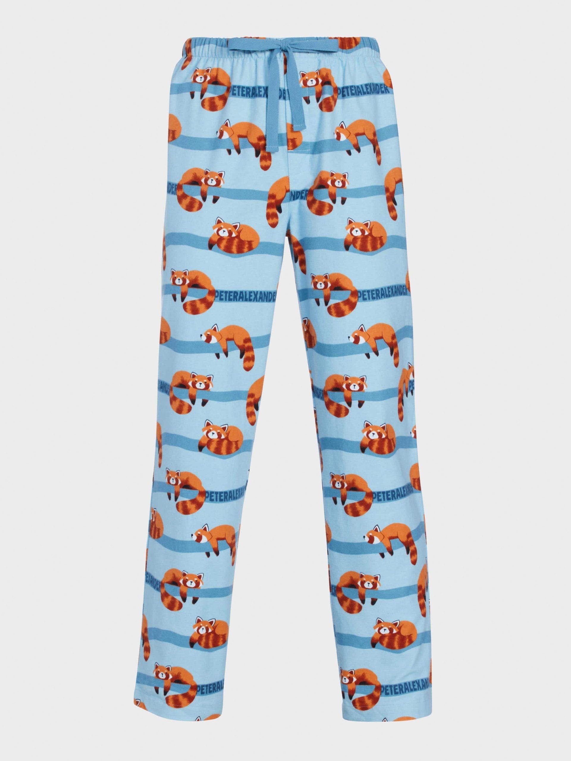 Red Panda Flannelette Classic Pj Pant multi image 3
