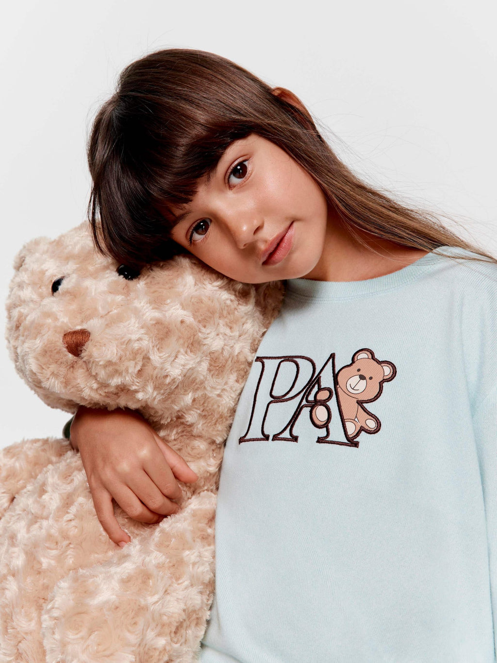 Jnr Girls Mint P.A. Long Pj Set mint image 1