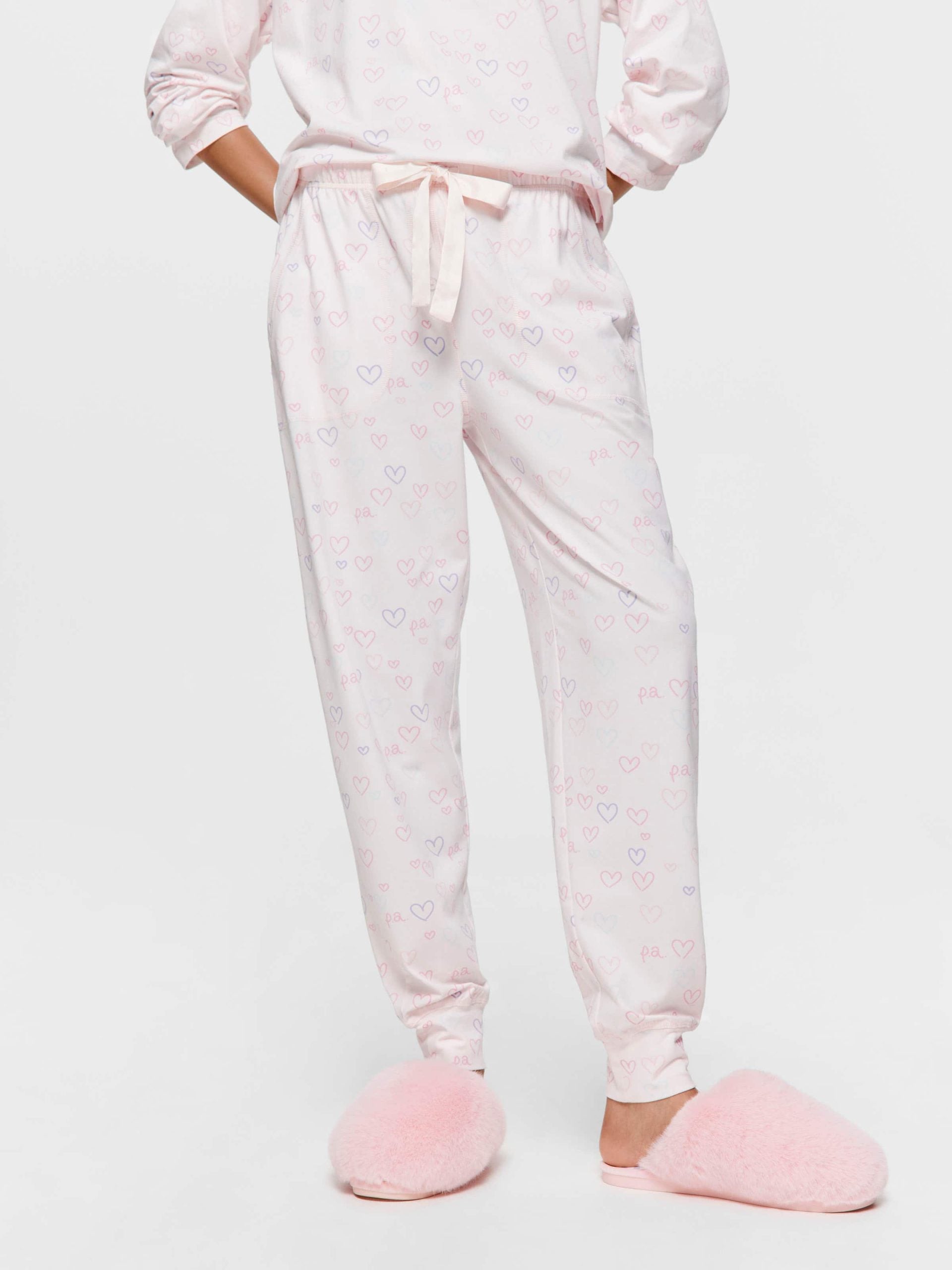 Pastel Hearts Easy Pj Pant multi image 0