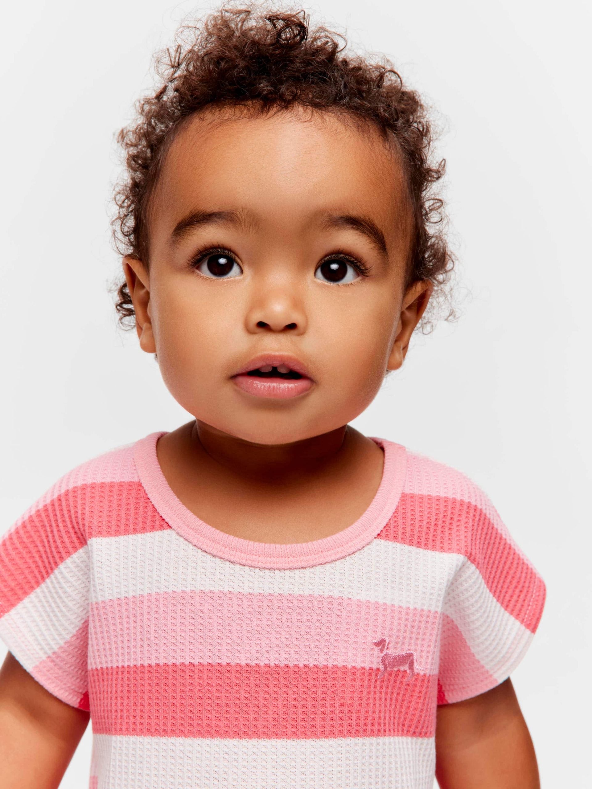 Baby Coral Stripe Short Pj Set multi image 1