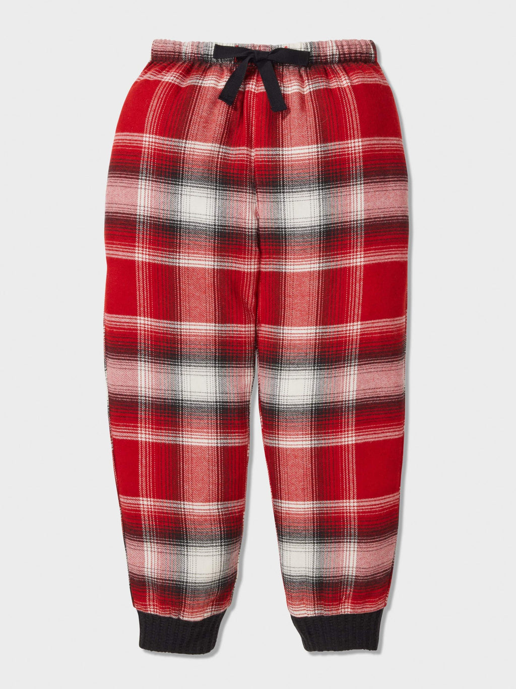 Jnr Boys Red Check Long Pj Set Multi image 1
