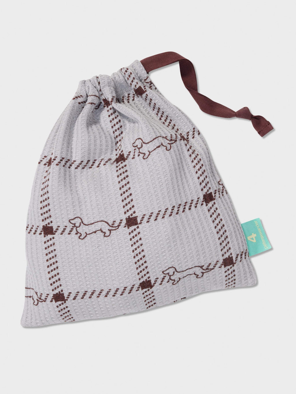 Jnr Boys Waffle Check Pj Set multi image 3