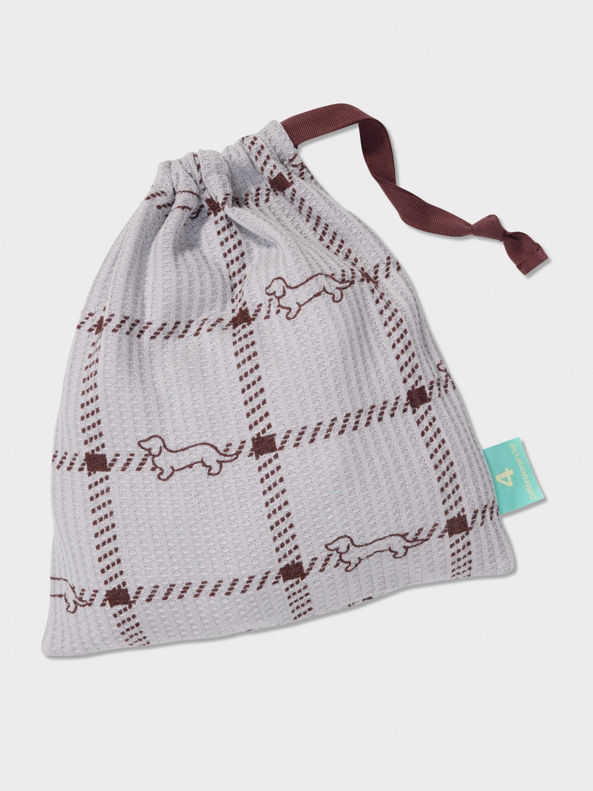 Jnr Boys Waffle Check Pj Set multi image 3