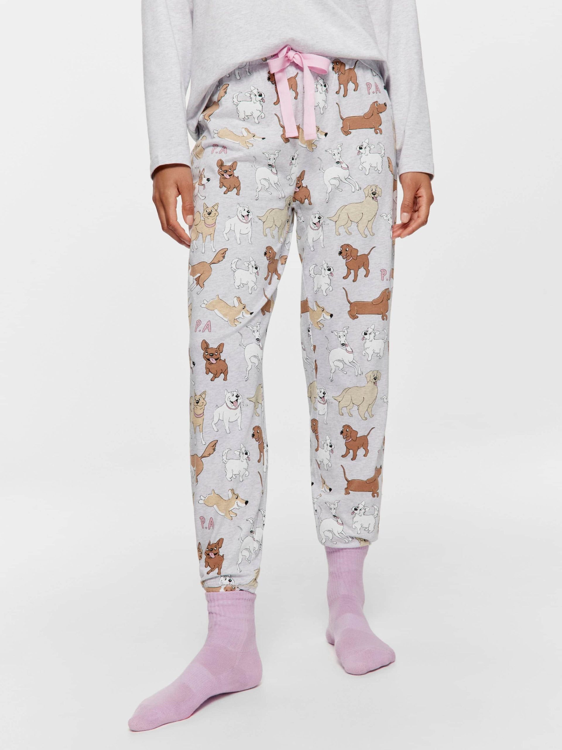 Mixed Dog Pj Pant multi image 2