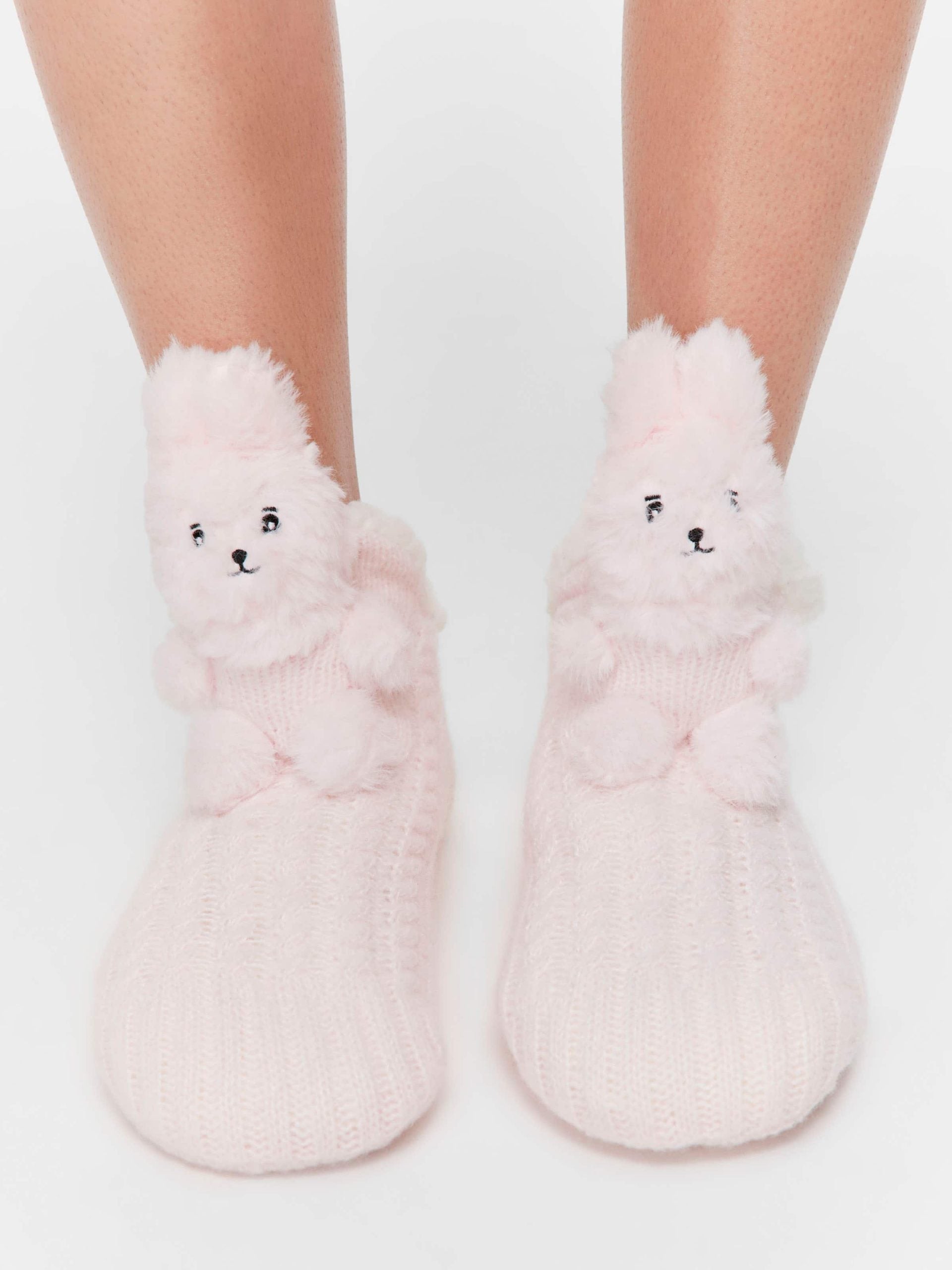 Bunny Pouch Sockette pink image 1