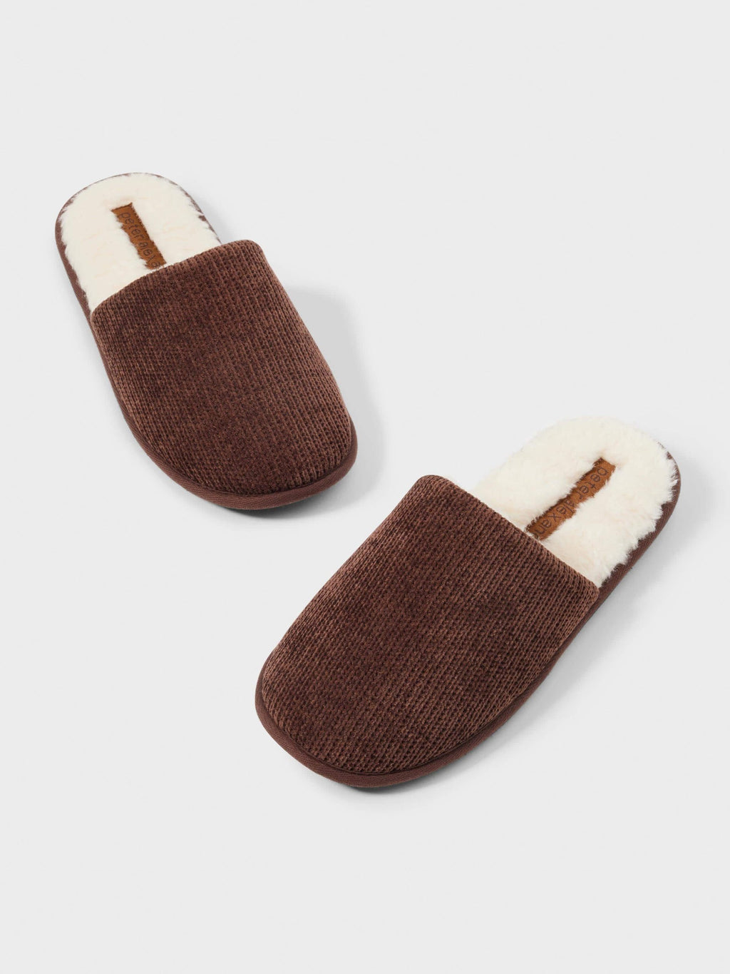 Mens Chenille Slide brown image 0