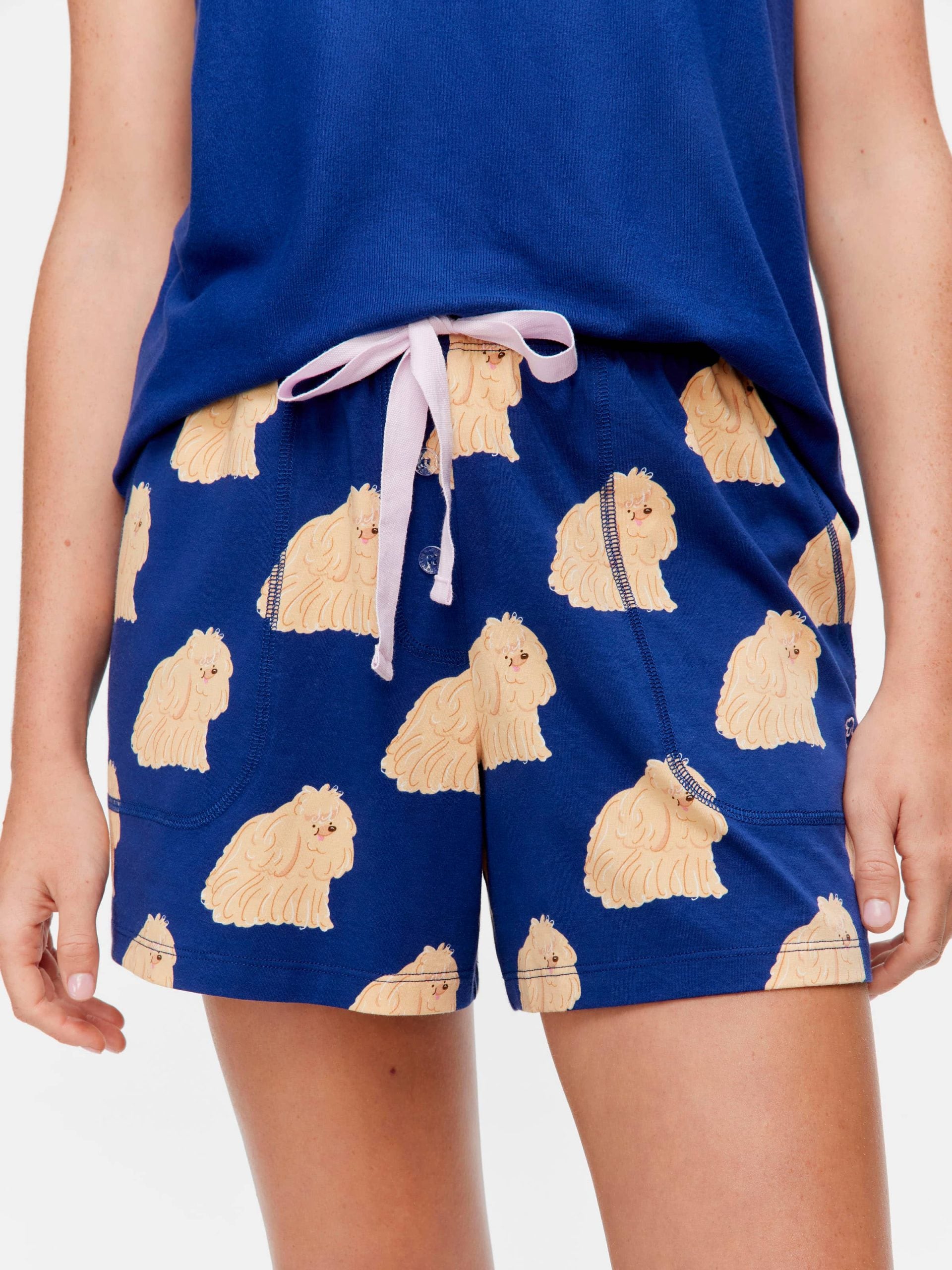 Navy Dog Mid Short multi image 1