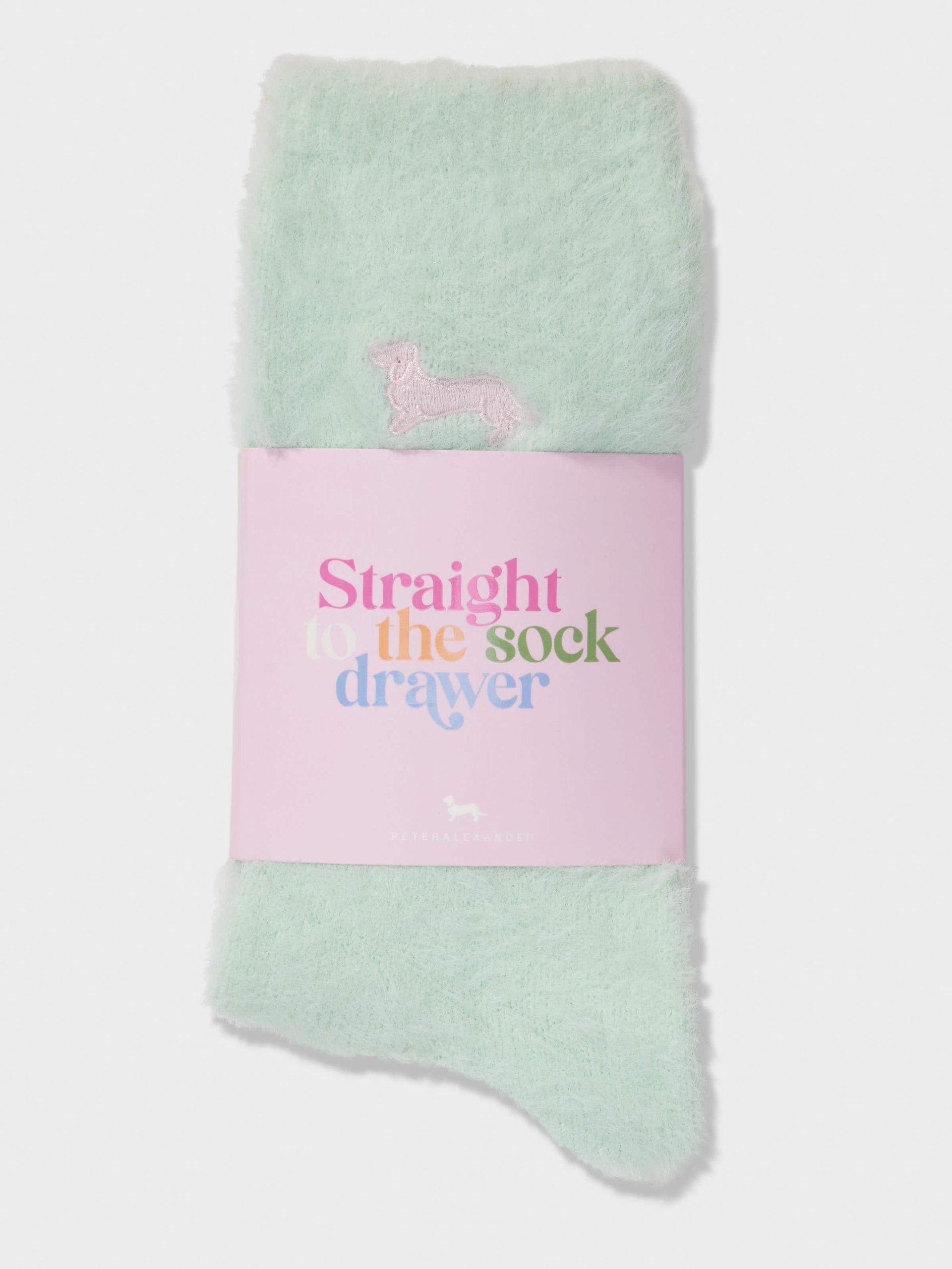 Soft Green Mink Sock seamist image 3