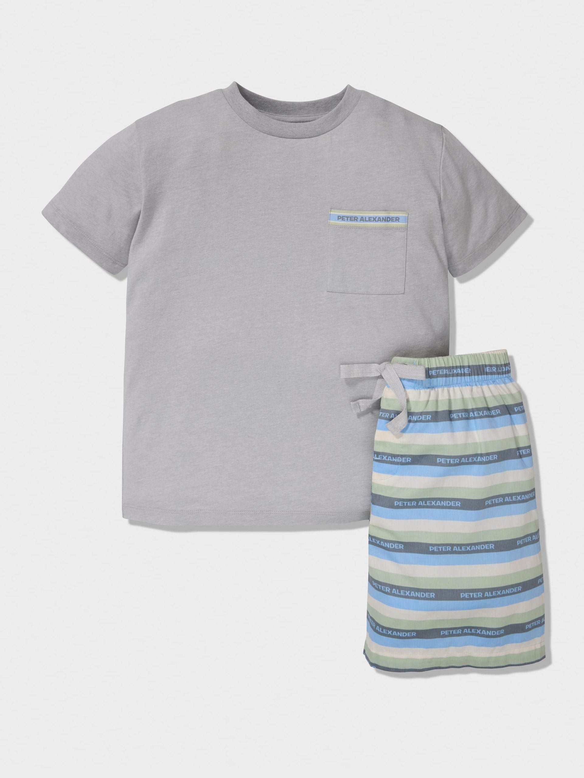 Boys Stripey Pj Set multi image 0