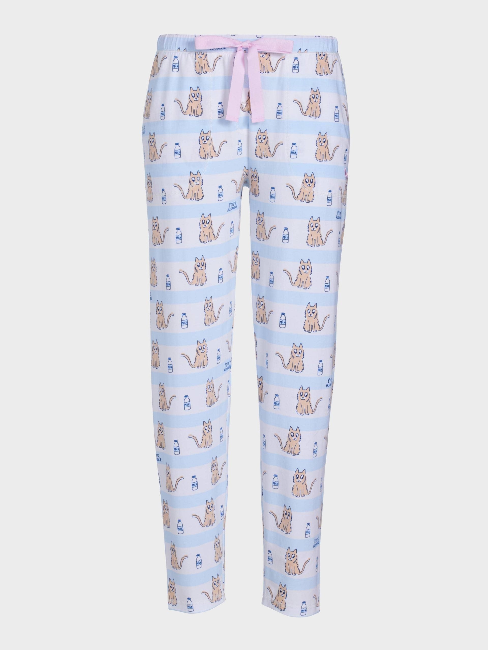 Cat Stripe Tapered Pj Pant multi image 3