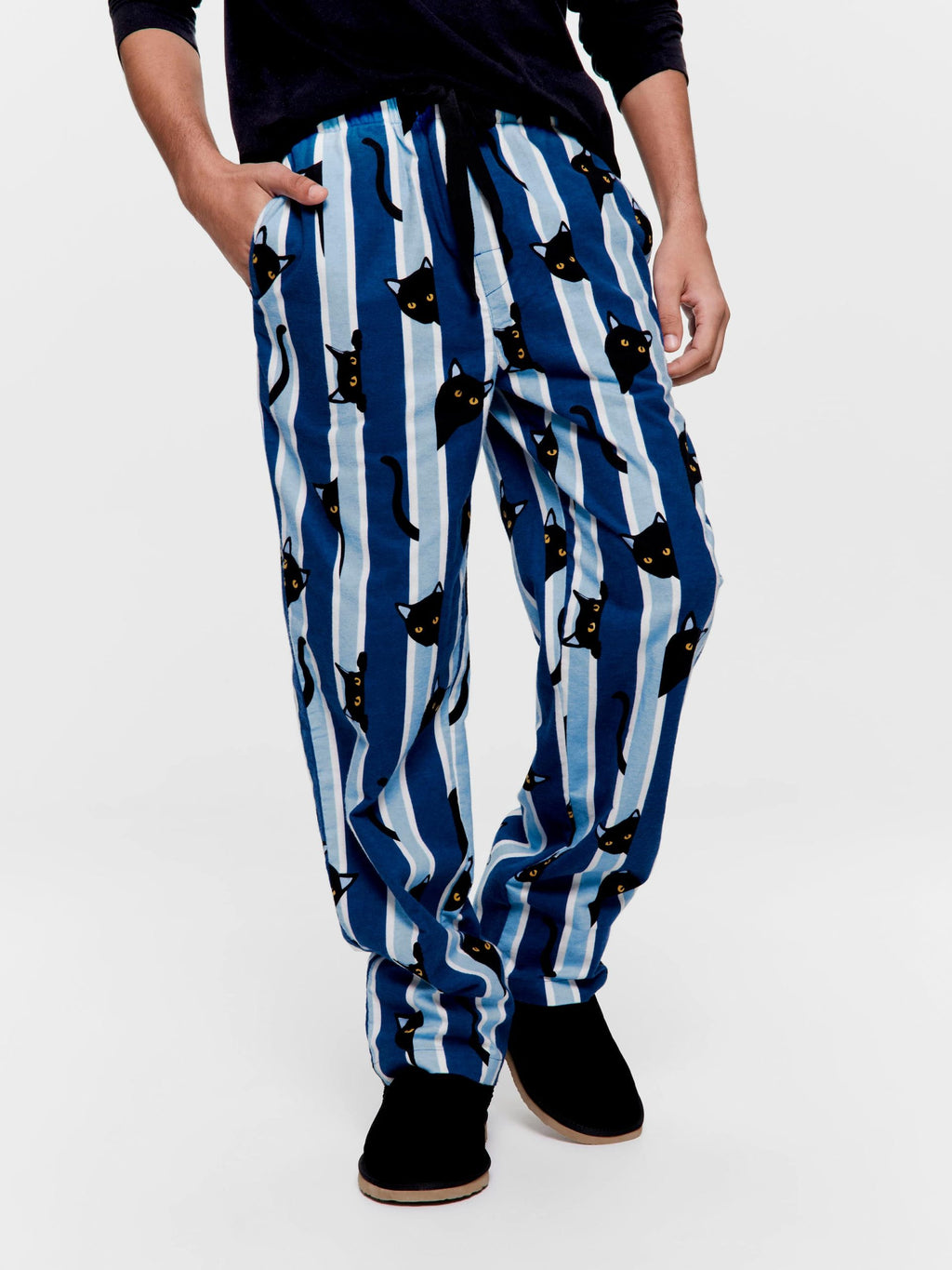 Sneaky Cat Classic Flannelette Pj Pant multi image 2