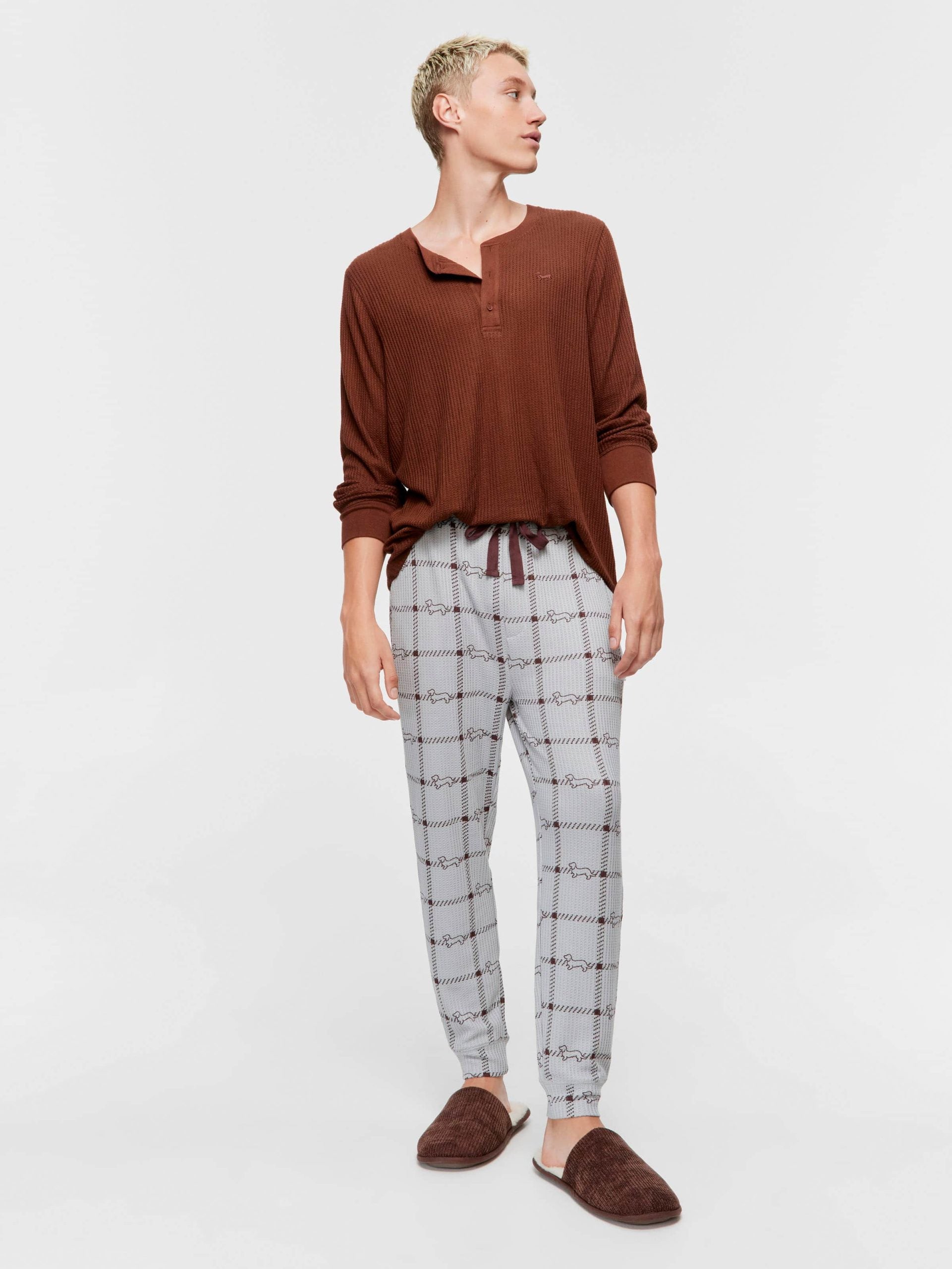 Choc Waffle Pj Pant multi image 1