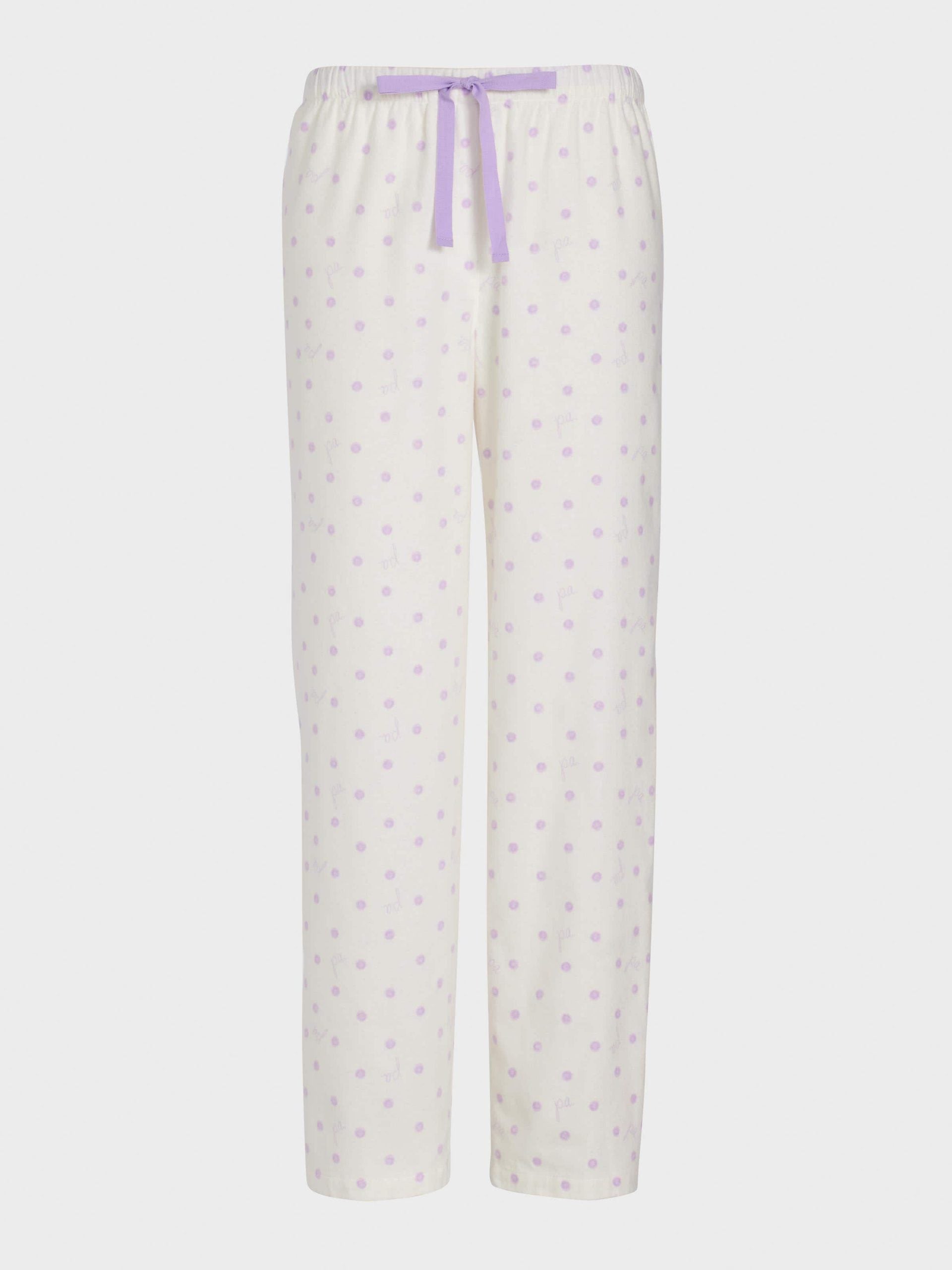 Watercolour Spot Classic Flannelette Pj Pant multi image 3