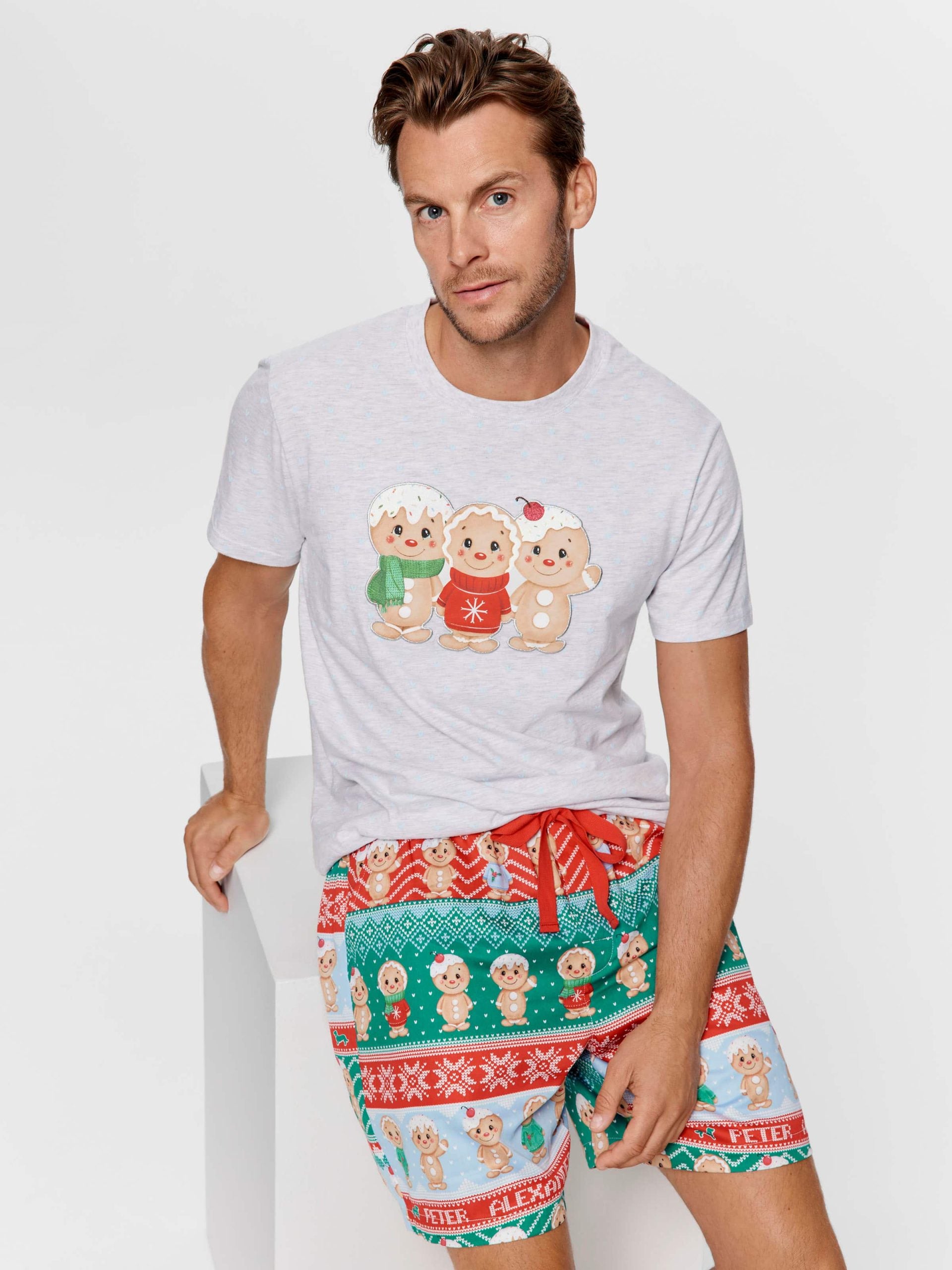 Gingerbread Short Sleeve Set multi image 0