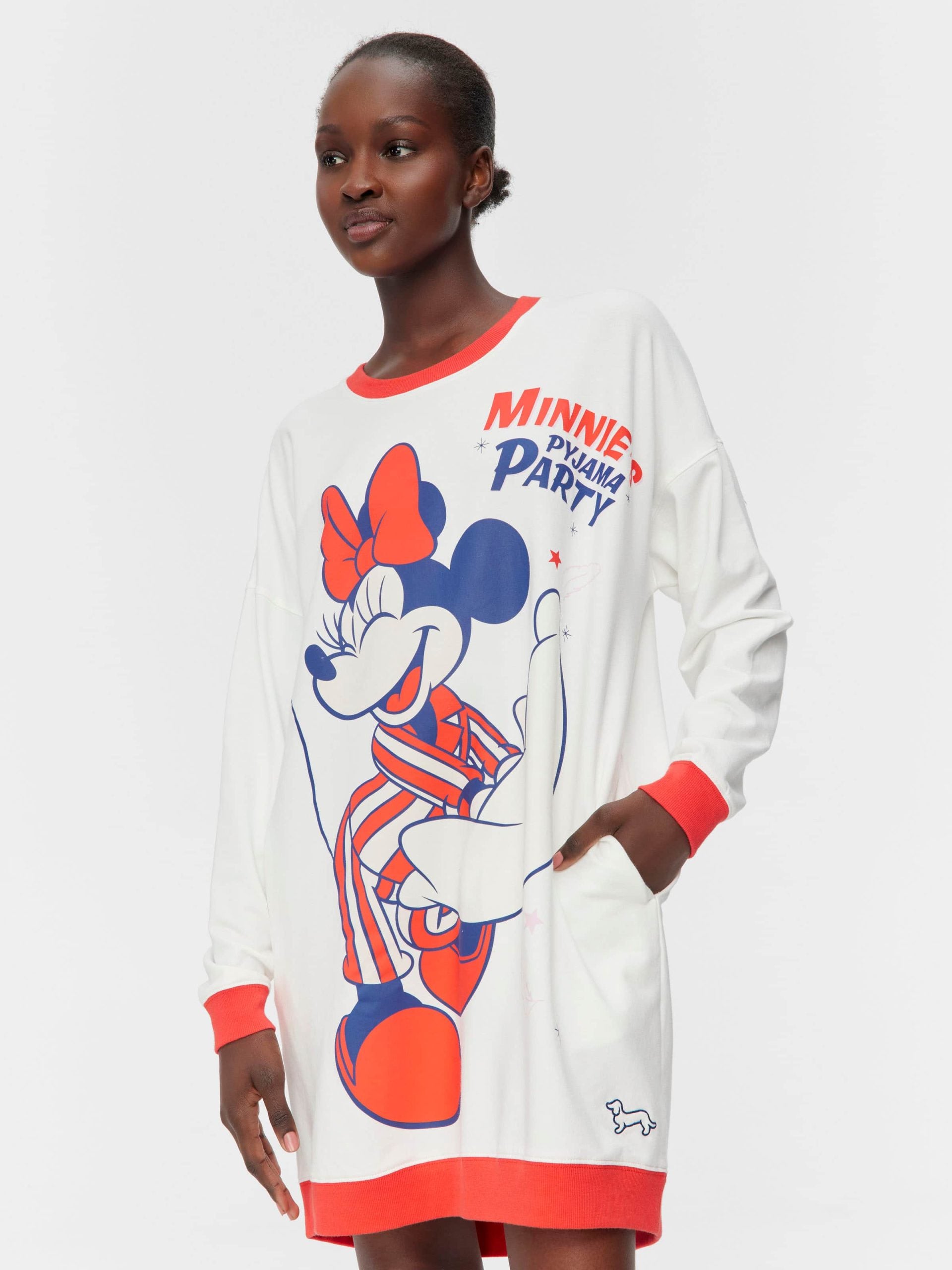 Minnie Mouse Long Sleeve Sweater Nightie Multi image 0