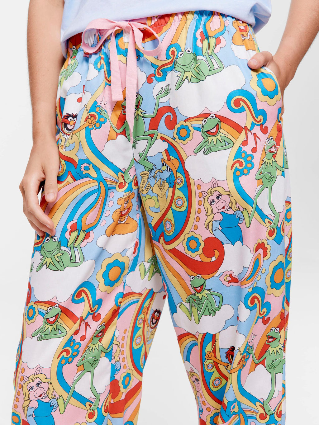 The Muppets Rainbow 100% Cotton Pj Pant multi image 1