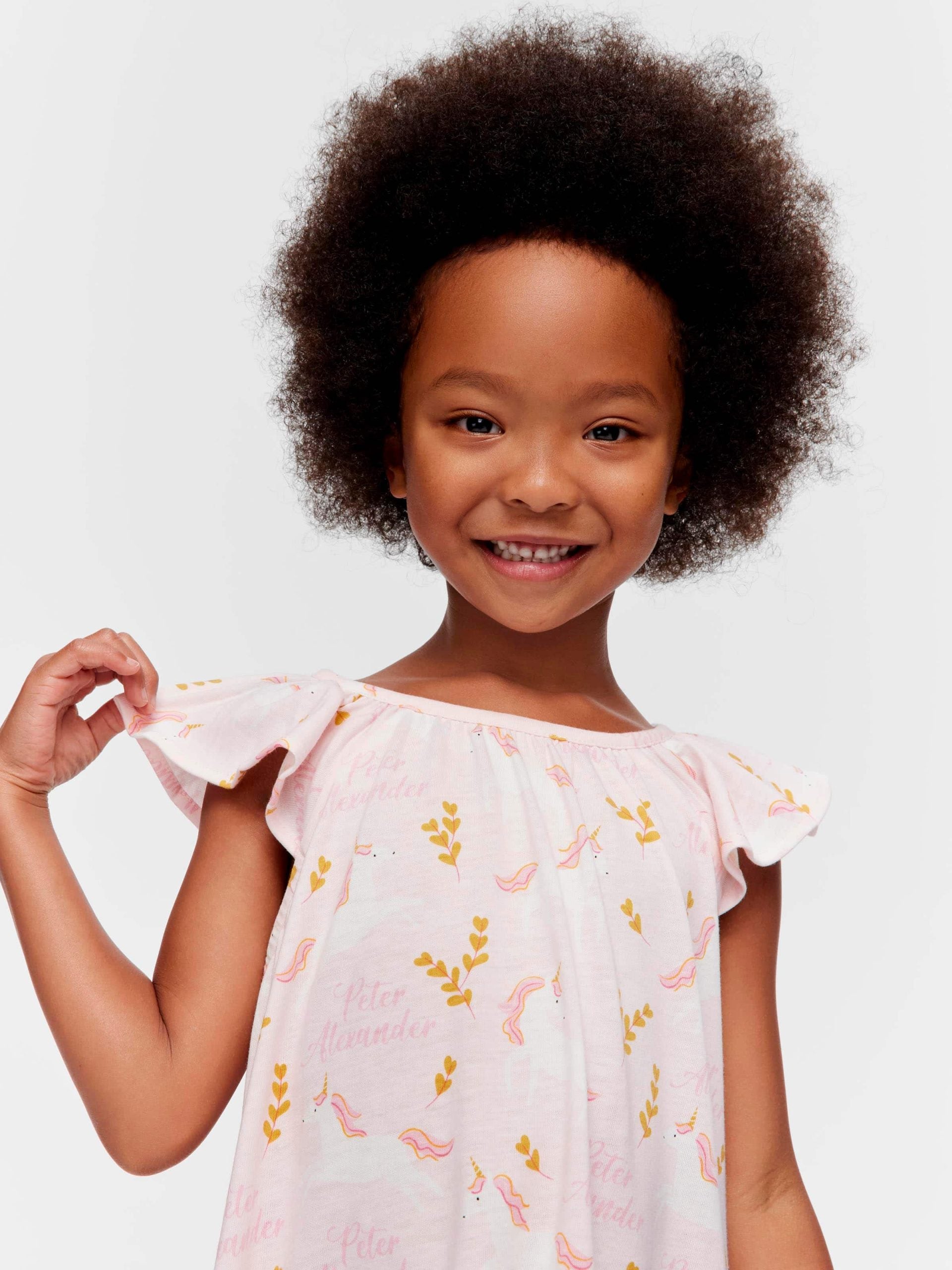 Jnr Girl Unicorn Nightie pink image 0