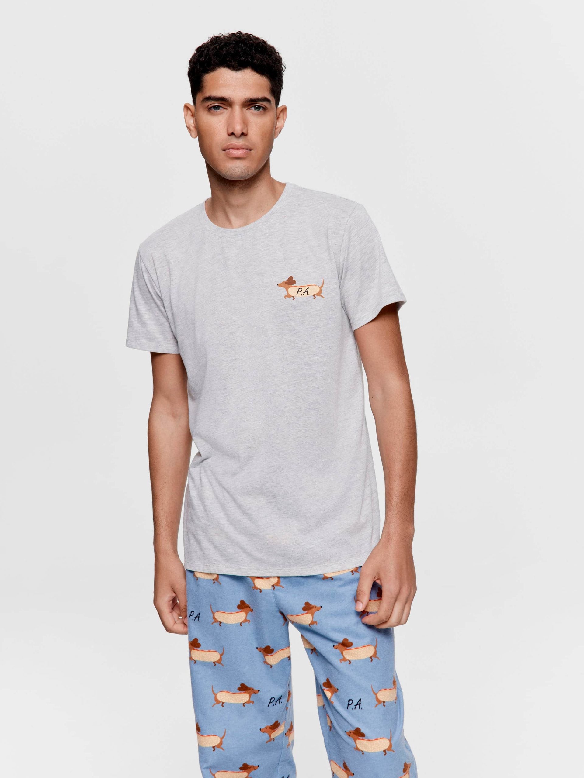Penny Hot Dog Tee greymarle image 1